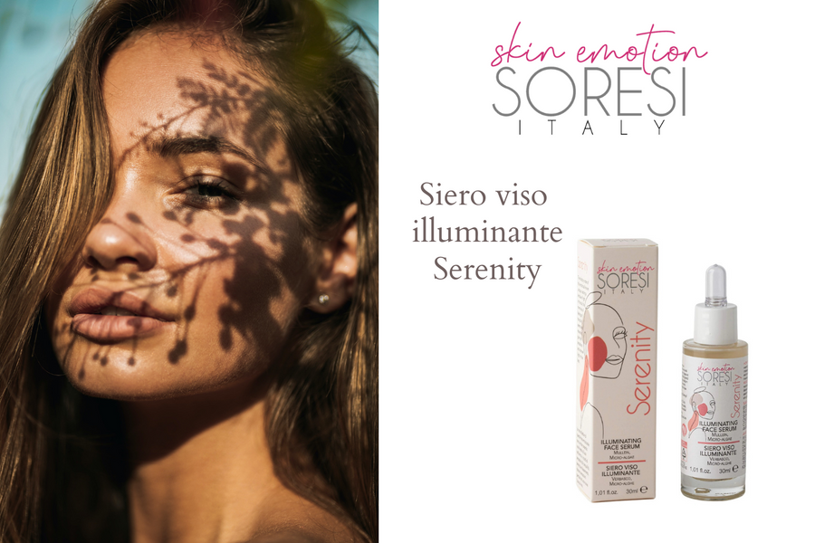 Illuminare le macchie della pelle – Il siero viso Serenity