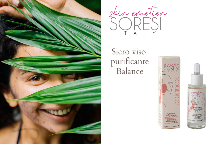 La pelle grassa torna in equilibrio: Siero viso purificante Balance
