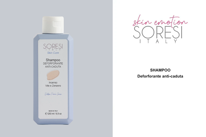 Shampoo antiforfora SkinCure Soresi Italy – Novità naturale e 100% vegan per tutti i tipi di capelli
